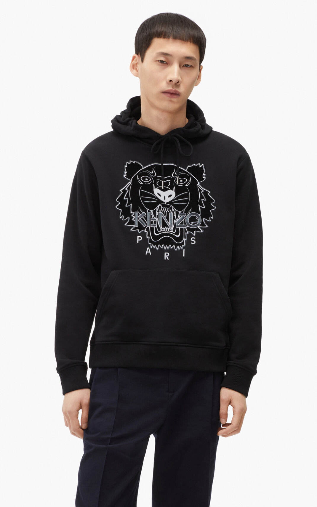 Sudaderas Con Capucha Kenzo The Invierno Capsule Tiger Hombre Negras - SKU.6780095